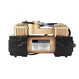 LIUXING-Home Tragbare Luftkompressorpumpe 1. 2V 360W 150PSI. Tragbarer voreingestellter Luftkompressor-Reifenrad-Reifen-Inflator Gilt Für Andere Fahrzeuge (Color : Silver, Size : M)