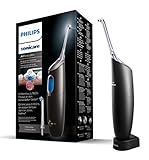 Philips Sonicare AirFloss Ultra für die Zahnzwischenraumreinigung HX8438/03, Reinigung in 60 Sek., Hochleistungsdüse, schwarz-g