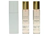 Chanel Coco Mademoiselle femme/woman, Eau de Toilette, nachfüllbar, 3x20ml (60ml)