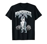 Pumpernickel Fitness Gym Hase Kaninchen Bodybuilding T-S