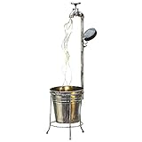 QYLK Lichtkette Outdoor Gartenlampe Kunst Lampe Dekoration Solar Wasserhahn Blume Schlitz Lampe Rasen Kunst Outdoor Dekoration Halterung kann abgenommen W
