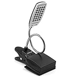 Daffodil ULT300 USB LED Lampe mit 28 LEDs 3 Helligkeitsstufen - Klammerhalterung, USB- oder Batteriebetrieb mit 360° flexiblem Schwanenhals & Kop