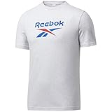 Reebok Herren Cl F Vector Tee T-Shirts, Whtmel, M