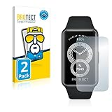 BROTECT Full-Cover Schutzfolie kompatibel mit Huawei Band 6 (2 Stück) - Full-Screen Displayschutz-Folie, 3D Curved,