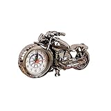 Vosarea Wecker - Vintage Motorrad Modell Einzigartiges Geschenk für Motorliebhaber Dek