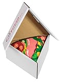 Pizza Socks Box Slice - Italienische - Damen Herren Pizza Socken 1 Paar - Größen 41-46