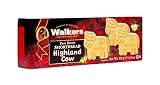 Walkers Shortbread Highland Cow Shapes – 125 g – Traditionelles Buttergebäck nach schottischem Rezept – Mit süßem B