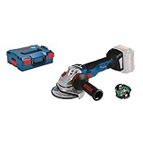 Bosch Professional 18V System Akku Winkelschleifer GWS 18V-10 SC (Leerlaufdrehzahl: 4.500 - 9.000 min-1, Scheiben-Ø: 125 mm, ohne Akkus und Ladegerät, in L-BOXX)