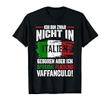 Italien Vaffanculo Italia Italienische Flagge T-S