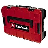 Einhell E-Case S-F Systemkoffer (max. 25 kg, universelle Aufbewahrung und Transport von Zubehör und Werkzeug, stapelbar, spritzwassergeschützt, inkl. 2x Schaumstoffeinlagen, Rasterschaumstoff)