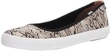 Keds Damen Bryn Snake Sneaker, Creme, 8 US