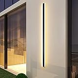 ZHFF wasserdichte Wandleuchten Außenwandleuchte IP44 LED Außenwandleuchten Außen Yard Lights in Metall Naturweiß 4500K mit Acryl Lampenschirm für Terrasse Balkon Hof Dek