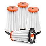 Austauschfilter 4 Stk Ersatz für AEG 900167153/7 AEF144 CX7 Innenfilter Filter Staubfilter Ersatzfilter Staubsaugerfilter Ersatzteile Zubehör für Akkustaubsauger/Bodenstaubsauger/Handstaubsaug