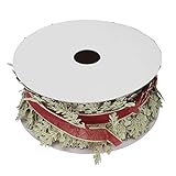 Qqmora DIY-Band, langlebige Geschenkverpackung, Hochzeitsdekoration, Blattband, wasserdicht für Partys und Z