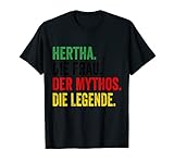 Damen Hertha Die Frau der Mythos die Legende Hertha tshirt T-S