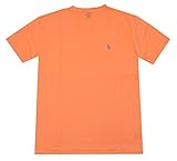 Polo Ralph Lauren Herren T-Shirt mit V-Ausschnitt, klassisch, Gr. M, Hellorang