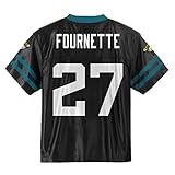 Outerstuff Leonard Fournette Jacksonville Jaguars #27 Trikot, Schwarz, Jungen, schwarz, Large 14/16 US