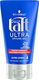 Schwarzkopf 3 Wetter Taft Gel, Ultra Styling Starker Halt 4, 5er Pack (5 x 150 ml)