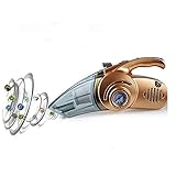 ERZHUI 4 in 1 Staubsauger Reifenfüllpumpe Auto Leistungsstarker Handstaubsauger 12 V Druckmessung mit LED-Beleuchtung Handstaubsauger kab