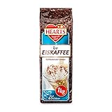 HEARTS Eiskaffee 2 x 1 kg, 65 Tassen pro Beutel, Vorteilspack, Ice Coffee, Erfrischender Genuss, Sommergetränk, Instant Kaffee, Koffeinhaltig, Schnelle Zubereitung, Kaltgetränk, Löslicher Bohnenk