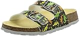 Superfit Jungen Fussbettpantoffel Pantoffeln, GRAU 2030, 30 EU