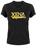 Xena Warrior Princess Fan T-Shirt Fanshirt, S, Ladies schw