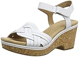 Clarks Damen Giselle Coast Sandale mit Absatz, Weiß, 37.5 EU