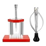 Uhr Reparatur Werkzeug Set Uhrzeiger Puller und Handpresser mit Kunststoff Kappen Legierung Zeigerabheber Uhr Plunger Uhrmacher Fitting für Uhrzeiger Installation und Entfernung