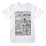 The Legend of Zelda T-Shirt, Weiß Gr. XXL, mehrfarbig