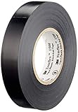 3M TSCH1525 Temflex 1500 Vinyl Elektro-Isolierband, 15 mm x 25 m, 0,15 mm, Schw