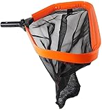 well2wellness® Poolkescher Bodenkescher Tiefenkescher Force mit stabilem Zahnrahmen (1231BU)