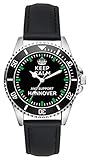 Hannover Geschenk Artikel Idee Fan Uhr L-1295