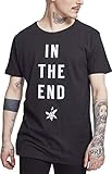 MERCHCODE Herren T-shirt Linkin Park In The End Tee, black, S, MC150