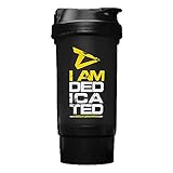 Dedicated Nutrition Shaker + Kammer Eiweißshaker Proteinshaker Fitness Bodybuilding 550