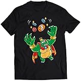 jkpjdyzkut Bedrucktes T-Shirt Lässiges Kurzarm-T-Shirt für Männer Size M