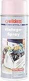 Wilckens Vintage Spray 400ml Shabby Chic Retro Kreidefarbe Effekt Matt Spaydose (Andalusien (rosa))