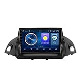 XMZWD 9 Zoll Navigation Für Auto Android 8.1 2 + 32G Auto DVD, Für Ford Kuga Escape C-Max 2013-2016 Auto GPS Navigation Unterstützung Lenkradsteuerung, Navigationsgeräte Für LKW