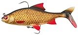 Fox Rage Replicant Realistic Roach - Gummifisch, Farbe:super hot Roach, Länge / Gewicht:14cm - 45g