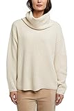 ESPRIT Damen 100EE1I321 Pullover, 299/CREAM BEIGE 5, S