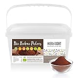 Bio Kakao Pulver 5 kg | HIER&DORT | Edelsorte | ohne Zusätze | Würzkakao | Bio zertifiziert DE-ÖKO-003