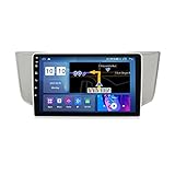 ADMLZQQ 10'' Android 10 Autoradio Für Lexus RX-300 2003-2009,Unterstützung Mirror Link/BT/Lenkradsteuerung/Rückfahrkamera/GPS/WiFi+Carplay,M500s8core4+64