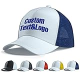 MEINAMI Schnell trocken Basecap personalisierte Individualisiert bestickte EIN H