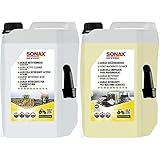 SONAX AGRAR AktivReiniger alkalisch (5 Liter) sehr ergiebiges und Konzentrat & AGRAR GeräteReiniger (5 Liter) für landwirtschaftliche Fahrzeuge, Maschinen und Anlagen sowie zur Werkstattreinigung