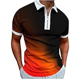 3D-bedrucktes Revers mit halbem reißverschluss und Athleisure-Kurzarm-t-Shirt für Herren 3032 abtrennbaren älteren Old Bikers Never Allover-Logos das Gerda joggen gemeinsam Laufen lang
