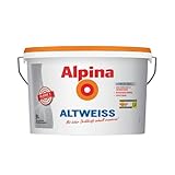 Alpina Farben Wandfarbe Innenfarbe Altweiss 5L