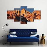 IKLOP 5 teilig leinwand wanddeko 5 Stück Leinwand Bilder Moderne Wandbilder XXL Landschaft Wandbilder Leinwand Bilder Gemälde Modern Wohnzimmer Wohnkultur Geschenk