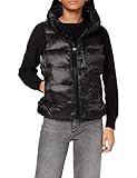 G-STAR RAW Damen Jacket Pdd belted vest Wmn, Dk Black C360-6484, X-S