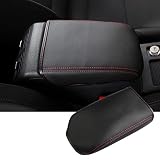 CDEFG für V W GOLF 7 Mittelarmlehne Abdeckung Armlehnen Deckel Kratzschutz Mittelkonsole Kunstleder Armlehne Box Cover Auto Schutz Kastendeckel Interieur Zubehö