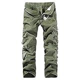 NP Male Freizeithose Outdoor Hose Herren Slim Viele Tragen Hosen, 3, W28