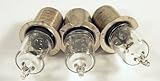3 Stück Narva/Philips oder Osram Halogen HS3 Miniatur Lampe / Birne ; 6V / 2,4W / 0,4A / PX 13,5